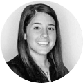 Black and white headshot of new Wild Coffee team member, Lindsey McFadden